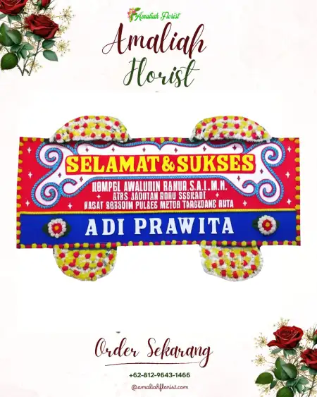 Papan Bunga Ucapan Selamat mandonga